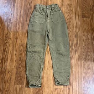 Zara Paperbag Pant Size 2